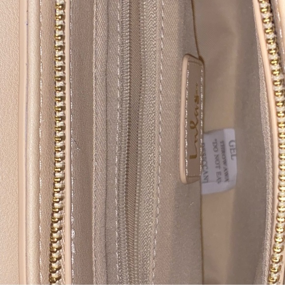 Lulu’s Cute and Casual Light Nude Woven Handbag - Picture 8 of 9